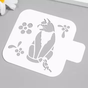 Трафарет "Кошка" 9х9 см