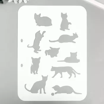 Трафарет "Котята" 22х31 см