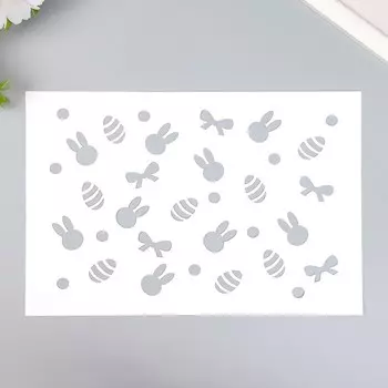 Трафарет "Кролики" 16х24 см