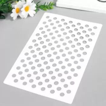 Трафарет "Кружочки" 24х16 см