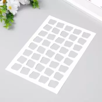 Трафарет пластиковый "Квадраты" 24х16 см