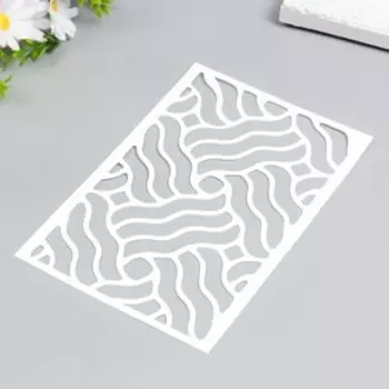 Трафарет "Ленточки" 24х16 см