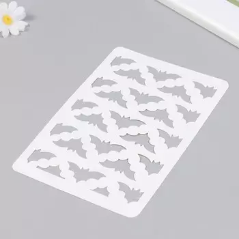 Трафарет "Летучие мыши" 16х24 см