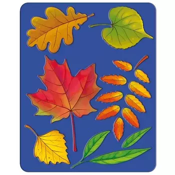 Трафарет «Листья деревьев»