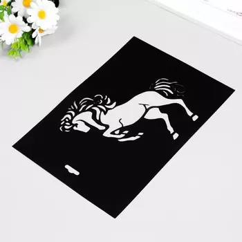 Трафарет "Лошадь №1" 20х29см