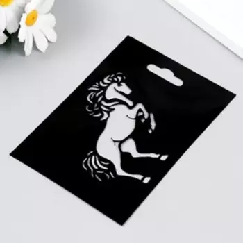 Трафарет "Лошадь №1" 9,5х14см