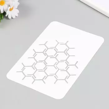 Трафарет "Медовая сота" 16х24 см