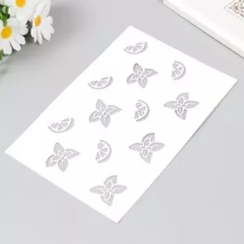 Трафарет "Мята" 24х16 см