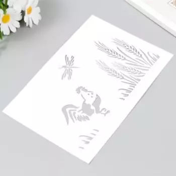 Трафарет "Петушок" 24х16 см