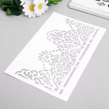 Трафарет пластик "Акант" 24х16 см