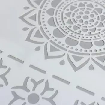 Трафарет пластик "Ажурные узоры" 29,7х21 см