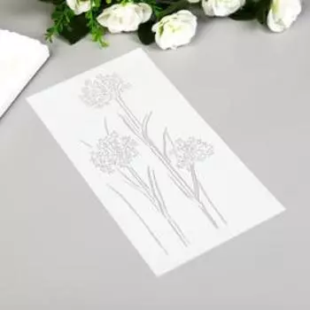 Трафарет пластик "Чертополох" 23х12 см