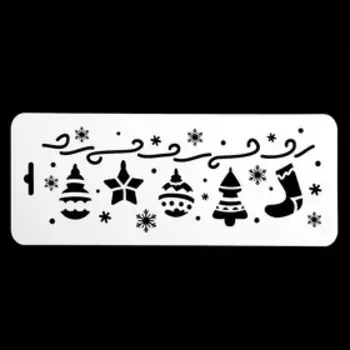 Трафарет пластик "Гирлянда из игрушек"