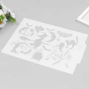 Трафарет пластик «Хэллоуин», 2129.7 см