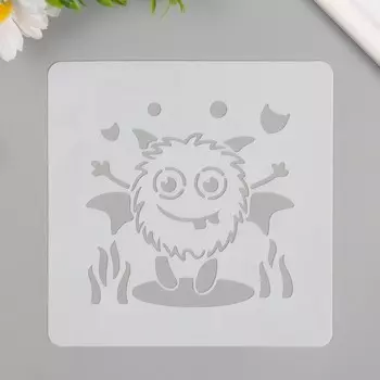 Трафарет пластик «Инопланетянин», 1515 см