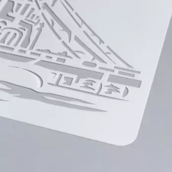 Трафарет пластик "Тауэрский мост. Лондон" 29х20,8 см