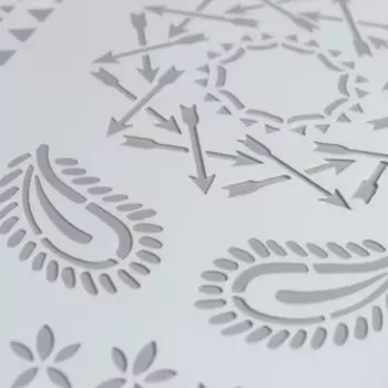 Трафарет пластик «Узоры и орнаменты», 29.721 см