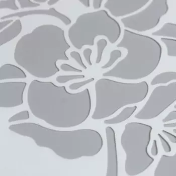 Трафарет пластик "Яблоневый цвет" 29,7х21 см