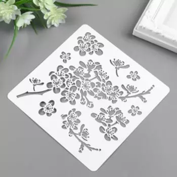 Трафарет пластик «Яблоня», 1515 см