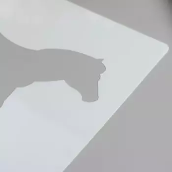 Трафарет пластик «Лошадь», 1313 см