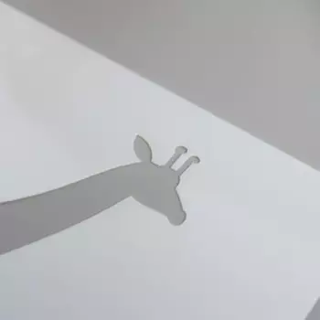 Трафарет пластик "Животные. Жираф" 13х13 см