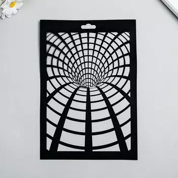 Трафарет пластиковый "Геометрия" 20х29см