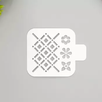 Пластиковый трафарет для творчества «Ромбы», шаблон, 99 см