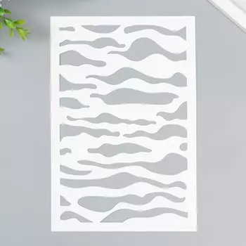 Трафарет пластиковый "Текстура" 24х16 см