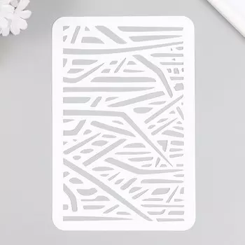 Трафарет пластиковый "Трава" 16х24 см