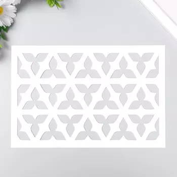 Трафарет пластиковый "Трилистник" 24х16 см