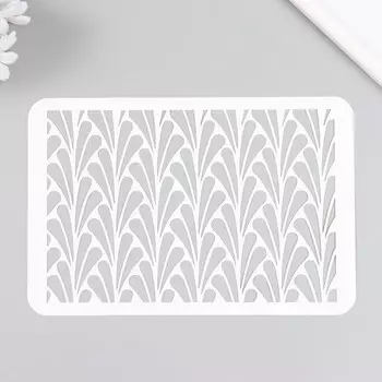 Трафарет пластиковый "Узор" 16х24 см