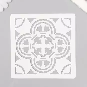 Трафарет плитка 11х11 см