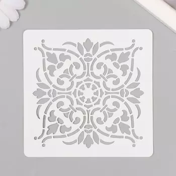 Трафарет плитка 11х11 см