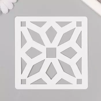 Трафарет плитка 11х11 см