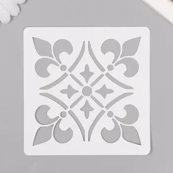 Трафарет плитка 11х11 см