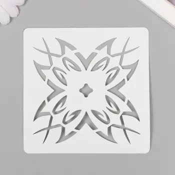 Трафарет плитка 11х11 см