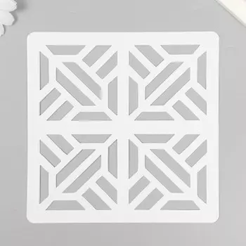 Трафарет плитка 15х15 см
