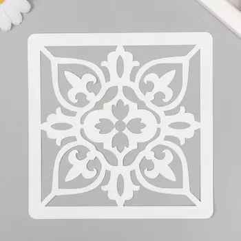 Трафарет плитка 15х15 см