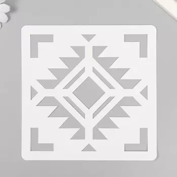 Трафарет плитка 15х15 см