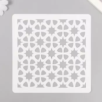 Трафарет плитка 15х15 см