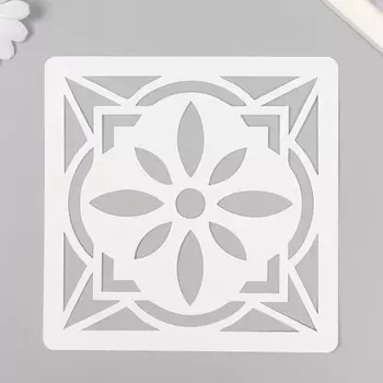 Трафарет плитка 15х15 см