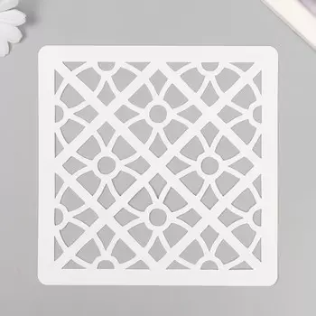 Трафарет плитка 15х15 см