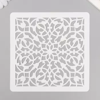 Трафарет плитка 15х15 см