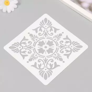 Трафарет плитка 15х15 см