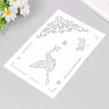 Трафарет "Птица" 24х16 см