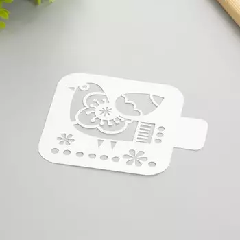 Трафарет "Птица" 9х9 см