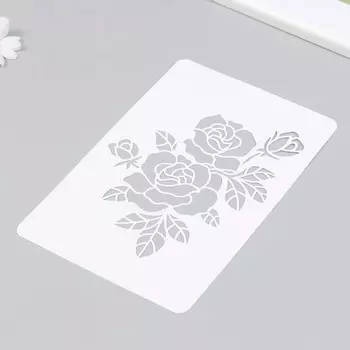Трафарет "Розы" 16х24 см