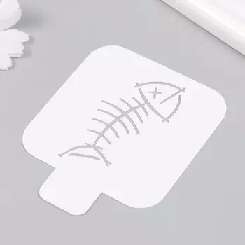 Трафарет "Рыба" 9х9 см