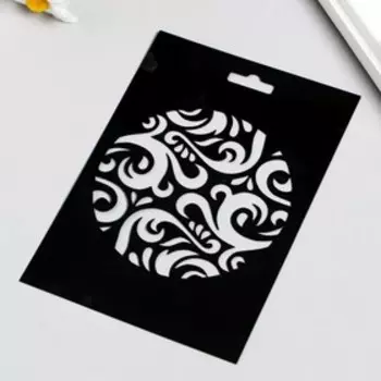 Трафарет пластиковый "Сетка" 10х15см