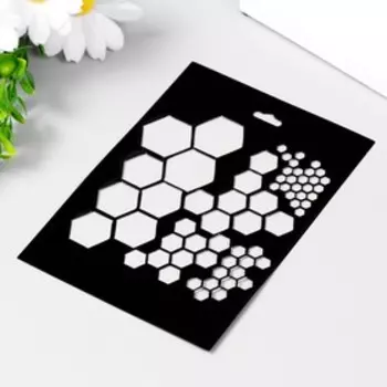 Трафарет "Сетка №25" 9,5х14см